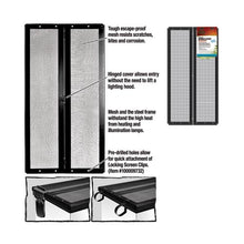 Load image into Gallery viewer, Fresh Air Screen Covers with Center Hinge