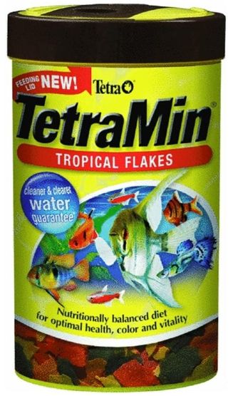 Tetra TetraMin Balanced Diet Tropical Fish Food Flakes, 4.52 lb 