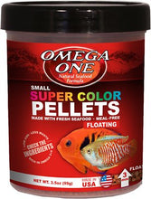 Load image into Gallery viewer, Omega One Floating Super Color Pellets Small