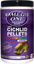 Load image into Gallery viewer, Omega One Sinking Super Color Cichlid Pellets
