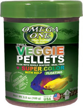Load image into Gallery viewer, Omega One Floating Veggie Kelp Pellets Small