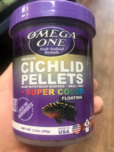 Load image into Gallery viewer, Omega One Super Color Floating Cichlid Pellets