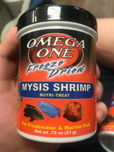 Load image into Gallery viewer, Omega One Freeze Dried Mysis Shrimp