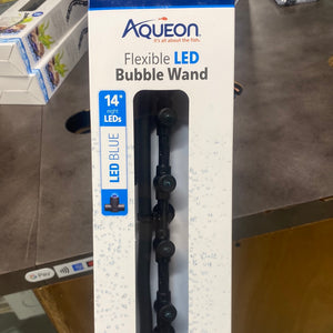 Aqueon Flexible Led Bubble Wand 14” Blue LEDs