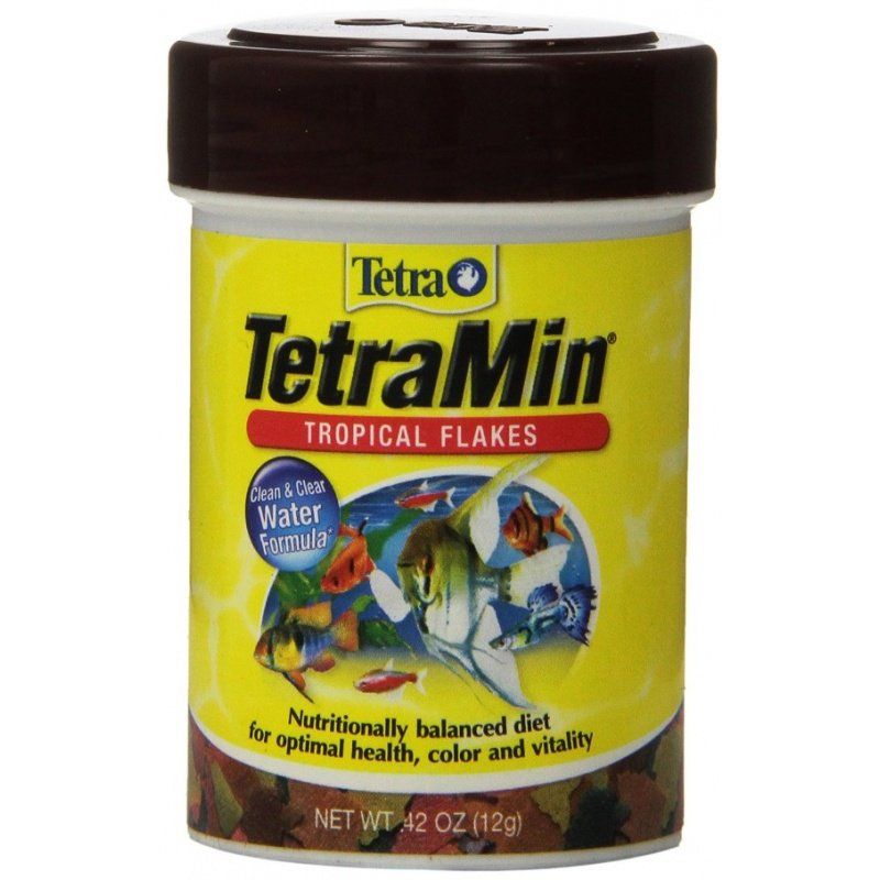 Tetra TetraMin Balanced Diet Tropical Fish Food Flakes, 4.52 lb