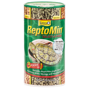 Tetra Tetrafauna ReptoMin Select-A-Food 1.55 Oz Jar
