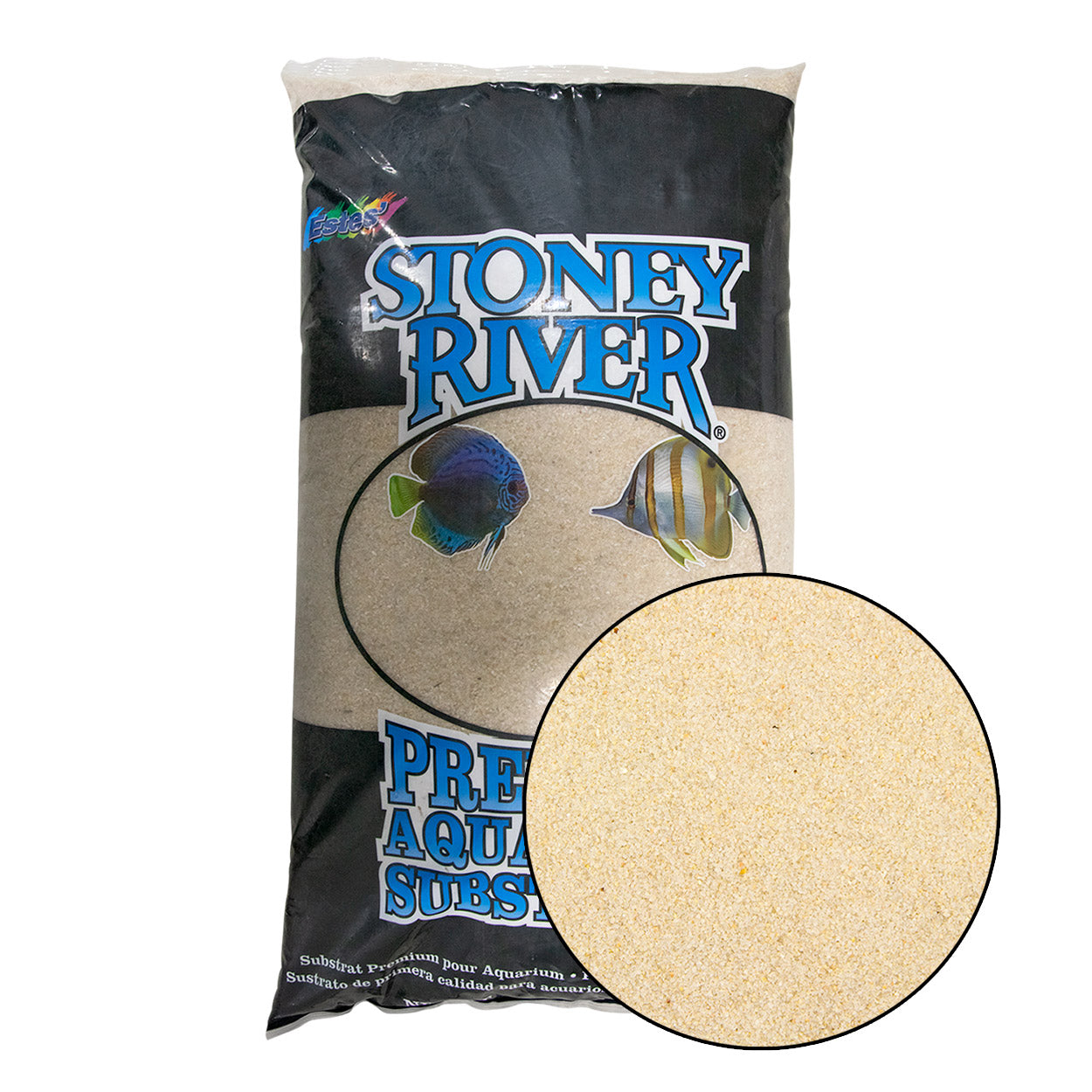 Stoney Rver Blue Aquatc Sand Freshwater And Marne Aquarums, 5-Pound