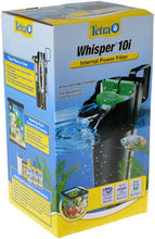 Load image into Gallery viewer, Tetra Whisper Internal Power Filters 4,10,20,40 Gallons
