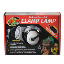 Load image into Gallery viewer, Zoo Med Deluxe Porcelain Clamp Lamps
