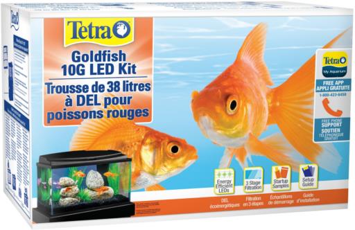 Tetra Goldfish LED Aquarium Kit 10 Gallon