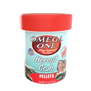 Omega One Hermit Crab Pellets AGE OF AQUARIUMS LIVE FISH AND PLANTS