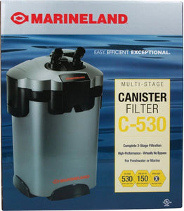 Marineland Multi-Stage C-530 Aquarium Canister Filter 150 Gallon tanks