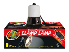 Load image into Gallery viewer, Zoo Med Deluxe Porcelain Clamp Lamps
