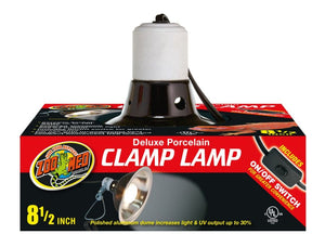 Zoo Med Deluxe Porcelain Clamp Lamps