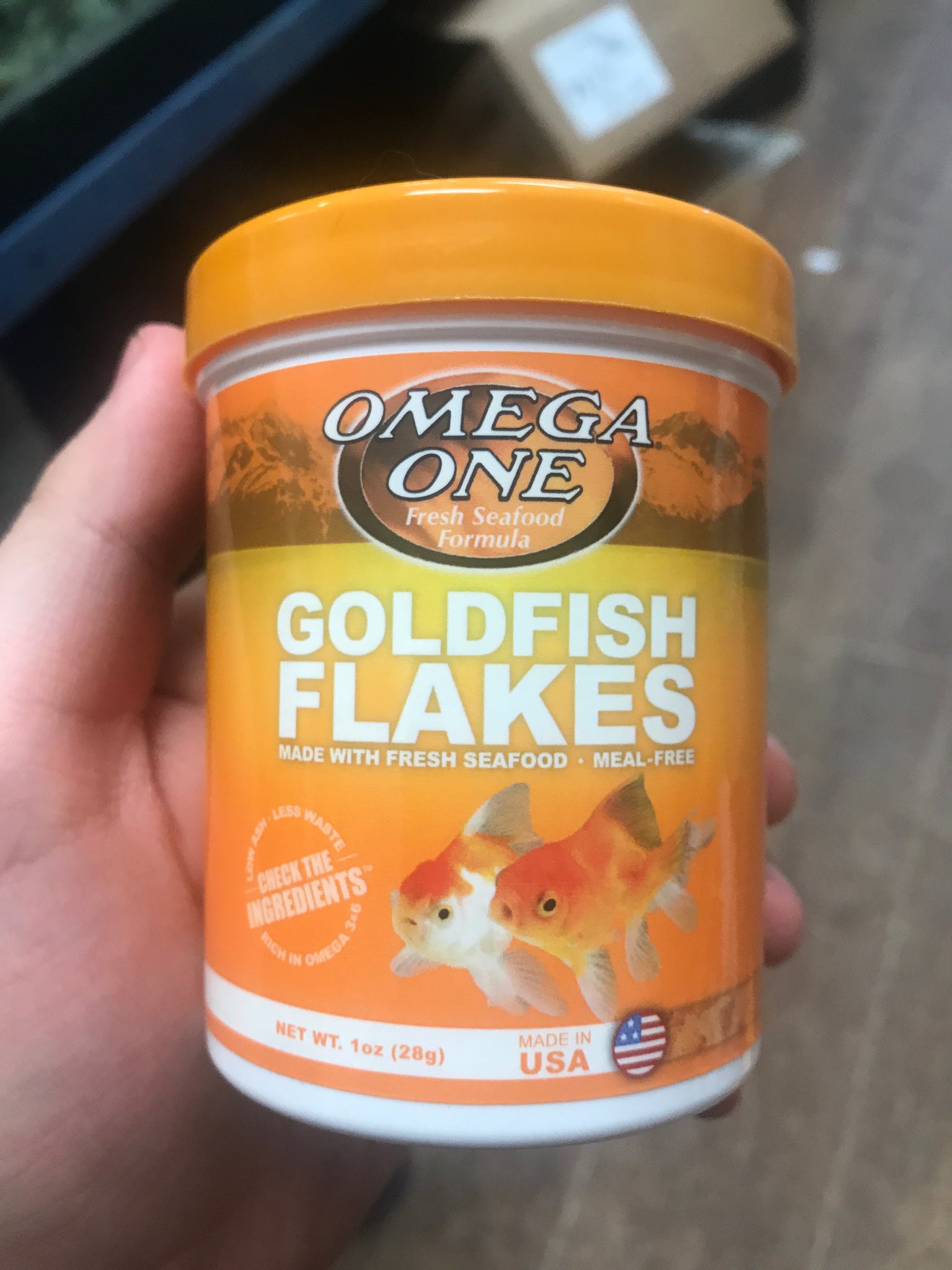 Omega One Goldfish Flakes AGE OF AQUARIUMS LIVE FISH AND PLANTS