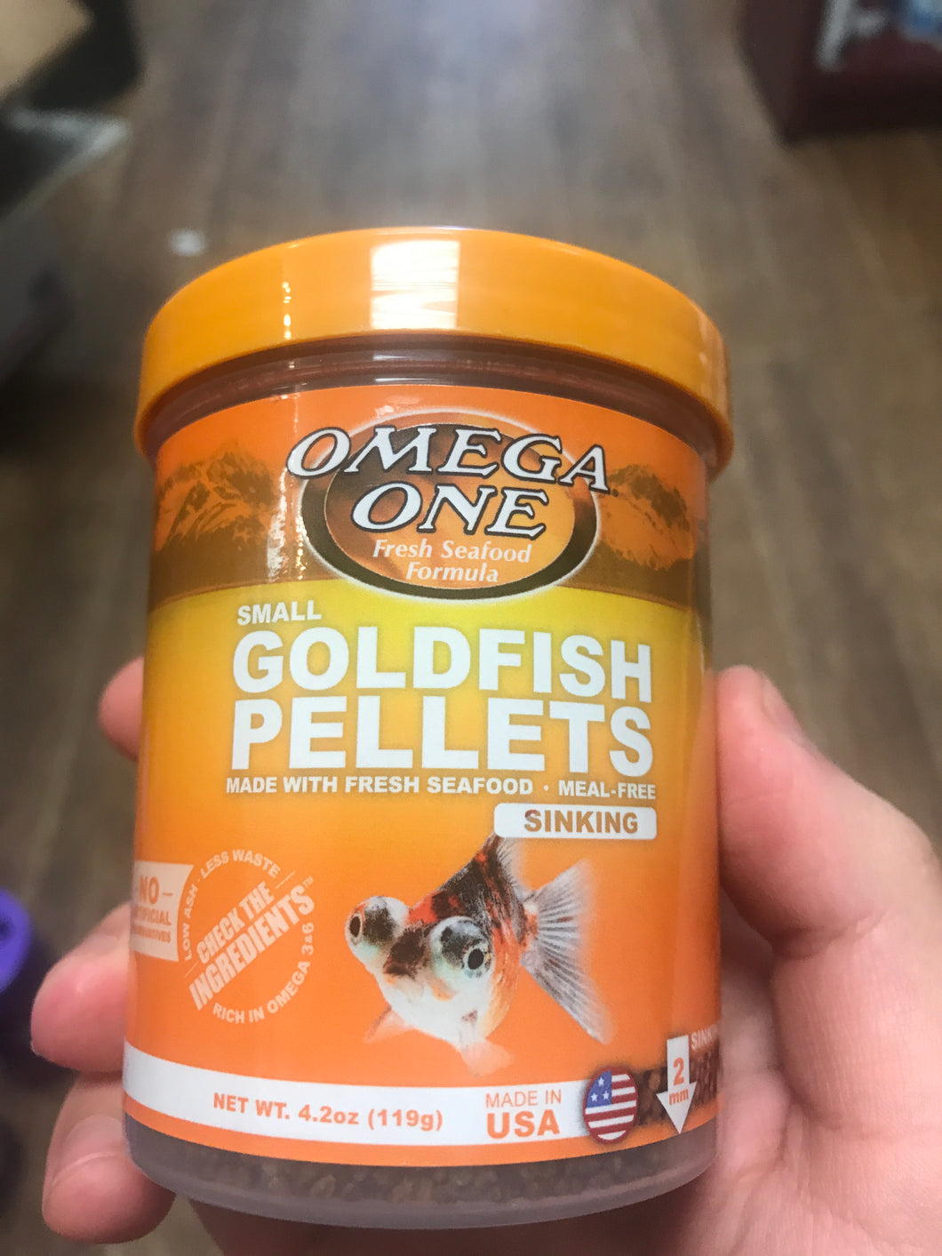 Omega One Goldfish Pellets