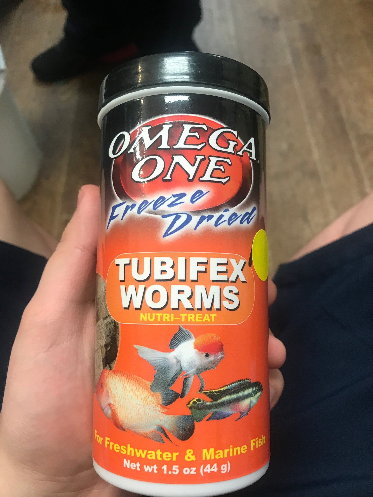 Omega One Freeze Dried Tubifex Worms – AGE OF AQUARIUMS LIVE FISH