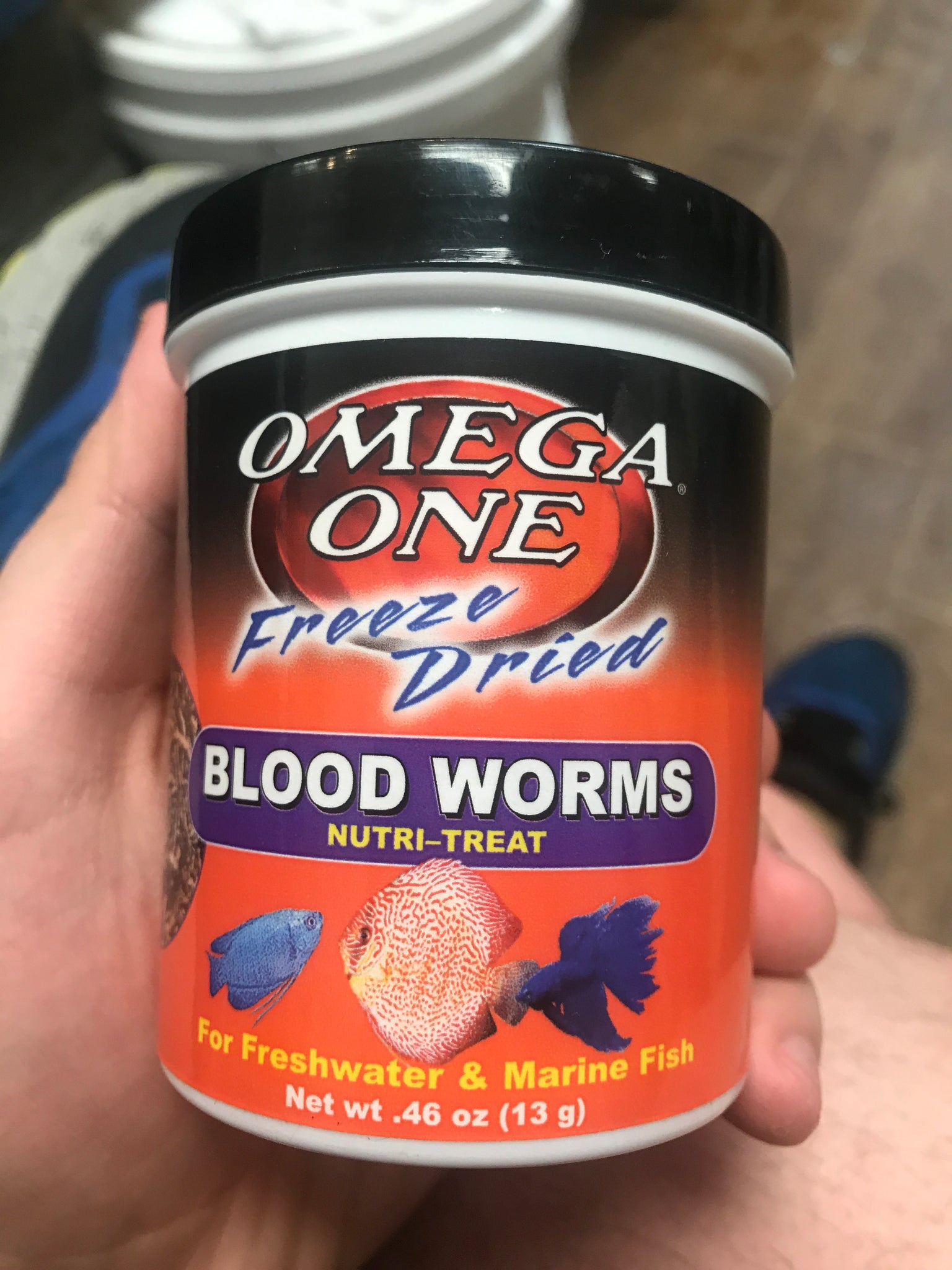 Omega One Freeze Dried Blood Worms – AGE OF AQUARIUMS LIVE FISH AND PLANTS